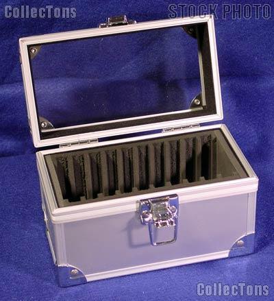 Aluminum Storage Box for 10 Universal Coin Slab Holders