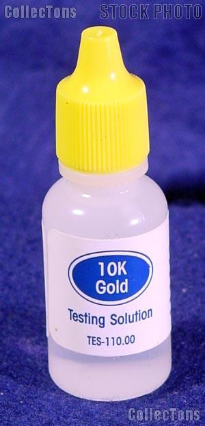 Gold Test Acids - Testing Solution for 10K Gold