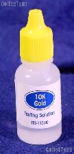 Gold Test Acids - Testing Solution for 10K Gold