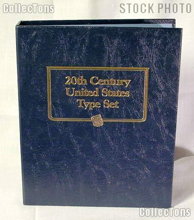 20th Century U.S. Type Set Whitman Classic Album #9139