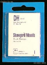 Showgard Pre-Cut Black Stamp Mounts Size DH52/36