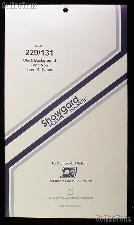 Showgard Pre-Cut Black Stamp Mounts Size 229/131