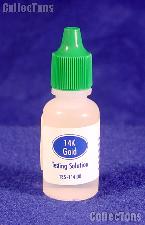 Gold Test Acids - Testing Solution  for 14K Gold