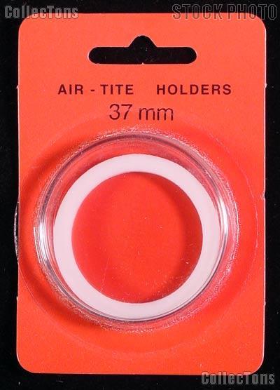 Air-Tite Coin Capsule "I" White Ring Coin Holder for 37mm Coins