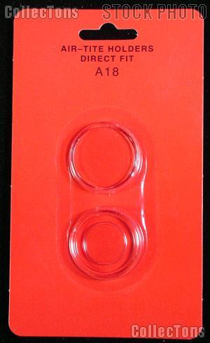 Air-Tite Coin Capsule Direct Fit "A18" Coin Holder for DIMES