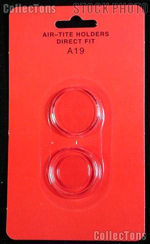 Air-Tite Coin Capsule Direct Fit "A19" Coin Holder for CENTS