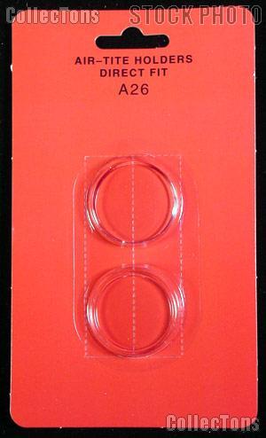 Air-Tite Coin Capsule Direct Fit "A26" Coin Holder for SMALL DOLLARS