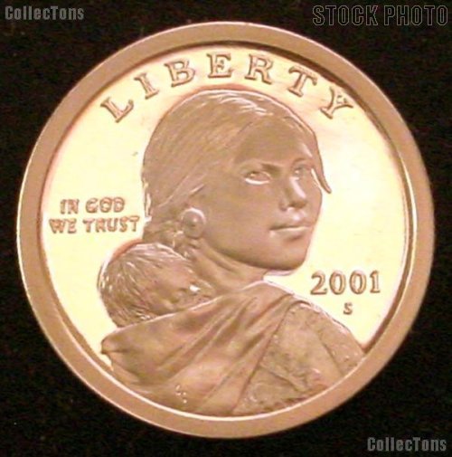 2001-S Sacagawea Golden Dollar - Proof