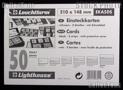 50 Lighthouse Approval Cards 5-Strip Cardboard EKA5DS