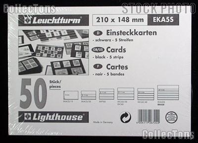 50 Lighthouse Approval Cards 5-Strip Cardboard EKA5S