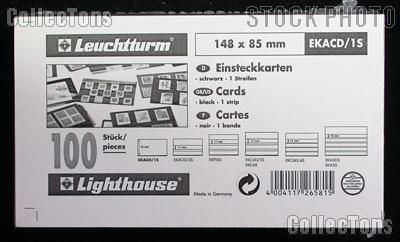 100 Lighthouse Approval Cards 1-Strip Cardboard EKACD/1