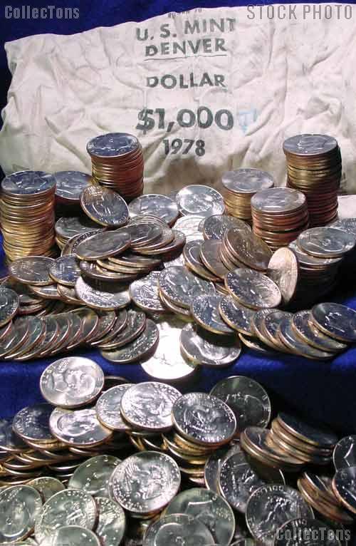 1978-D BU Ike Eisenhower Dollar Roll from Original Bag