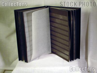Stamp Stockbook 30-Black Page Stamp Album Lighthouse LSP4/15 Black