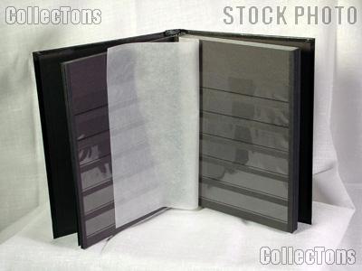 Stamp Stockbook 32-Black Page Stamp Album Lighthouse LS2/16 Black