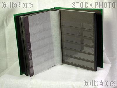Stamp Stockbook 32-Black Page Stamp Album Lighthouse LS2/16 Green