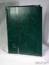 Stamp Stockbook 64-Black Page Stamp Album Lighthouse LS4/32 Green