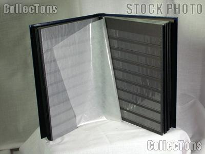 thumbnail image 2 of Lighthouse 32-Page Black Stamp Stock Book LS2/16 – Blue Cover – Size: 6.5 X 9 Inches 2 of 6