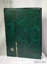 Stamp Stockbook 32-Black Page Stamp Album Lighthouse LS4/16 Green