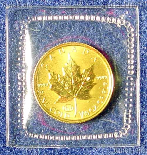 $5 GOLD Canada Maple Leaf Coin * 1/10th Ounce