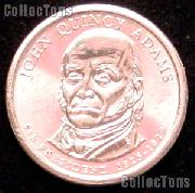 2008-D John Quincy Adams Presidential Dollar GEM BU 2008 Adams Dollar