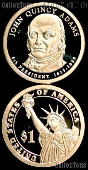 2008-S John Quincy Adams Presidential Dollar GEM PROOF Coin