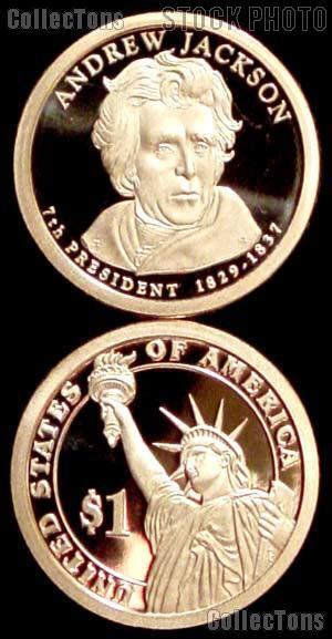 2008-S Andrew Jackson Presidential Dollar GEM PROOF Coin