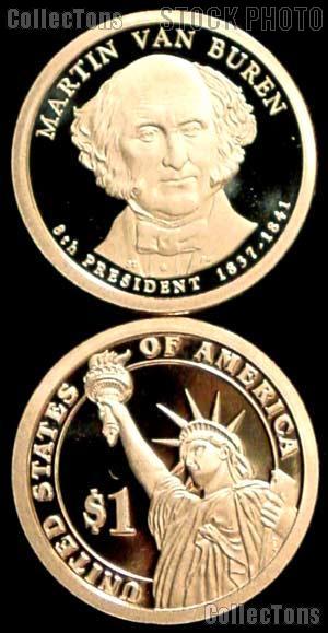 2008-S Martin Van Buren Presidential Dollar GEM PROOF Coin