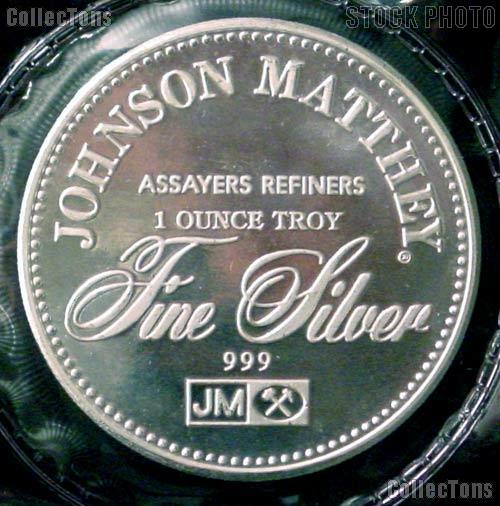 10 Johnson Matthey 1-Ounce .999 SILVER Freedom Rounds