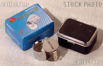 SE 10X Jeweler's Loupe 21mm Lens Magnifier