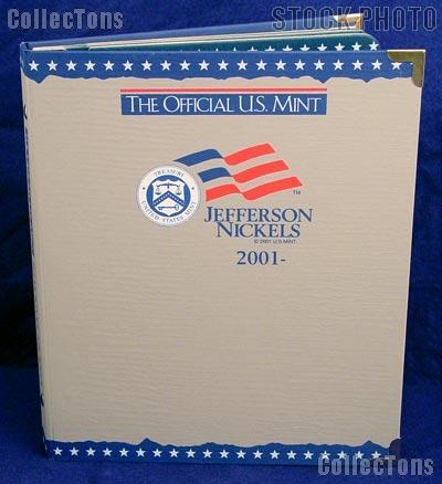 U.S. Mint Jefferson Nickel 2001-2007 Album #2203