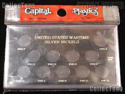 Capital Plastics 4x7 Meteor Case - WARTIME NICKELS