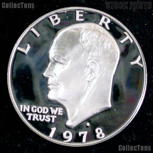 1978-S Proof Ike Eisenhower Dollar - Clad