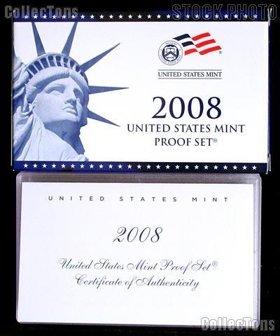 2008 U.S. Mint PROOF SET - ORIGINAL - 14 Coins