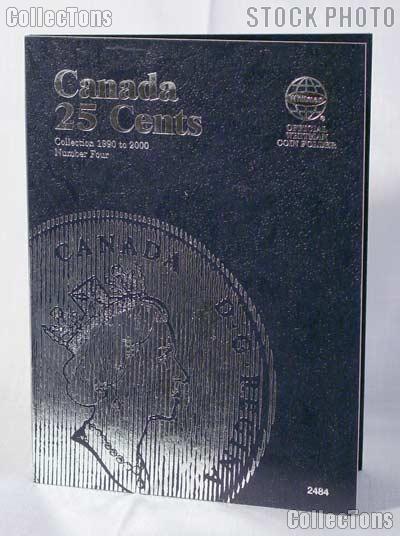 Whitman Canada 25 Cents 1990 - 2000 Folder #2484