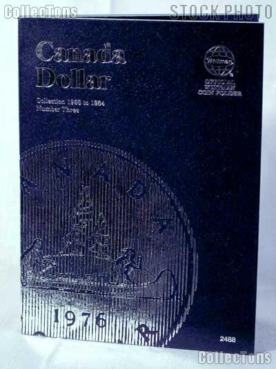 Whitman Canada Dollar 1968 - 1984 Folder #2488