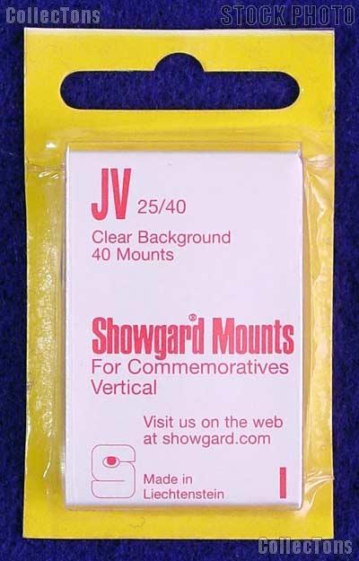 Showgard Pre-Cut Clear Stamp Mounts Size JV25/40
