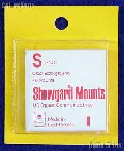 Showgard Pre-Cut Clear Stamp Mounts Size S31/31