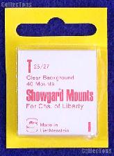 Showgard Pre-Cut Clear Stamp Mounts Size T25/27