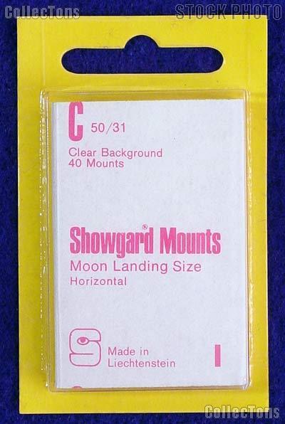 Showgard Pre-Cut Clear Stamp Mounts Size C50/31