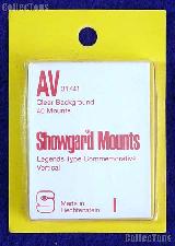 Showgard Pre-Cut Clear Stamp Mounts Size AV31/41