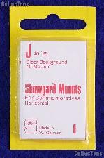 Showgard Pre-Cut Clear Stamp Mounts Size J40/25