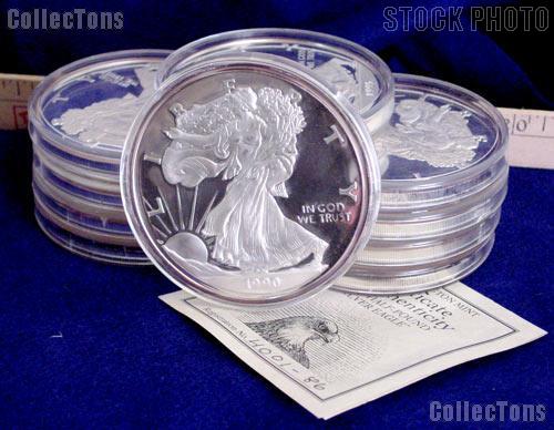 Half-Pound Silver Eagles from the Washington Mint