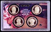 2008 U.S. Mint Presidential Dollar Proof Set - 4 Coins