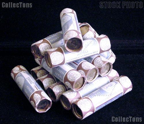 2005-P Bison Jefferson Nickels - U.S. Mint Rolls
