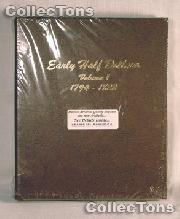 Dansco Early Half Dollars 2-Volume Set Album #6151