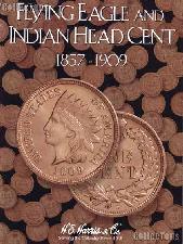 Harris Flying Eagle & Indian Cents Coin Folder  2671