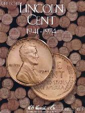 Harris Lincoln Cents 1941-1974 Coin Folder  2673