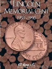 Harris Lincoln Cents 1959-1998 Coin Folder  2675