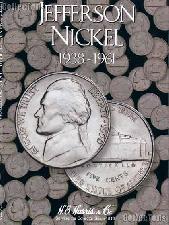 Harris Jefferson Nickels 1938-1961 Coin Folder  2679