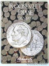 Harris Roosevelt Dimes 1965-1999 Coin Folder  2685